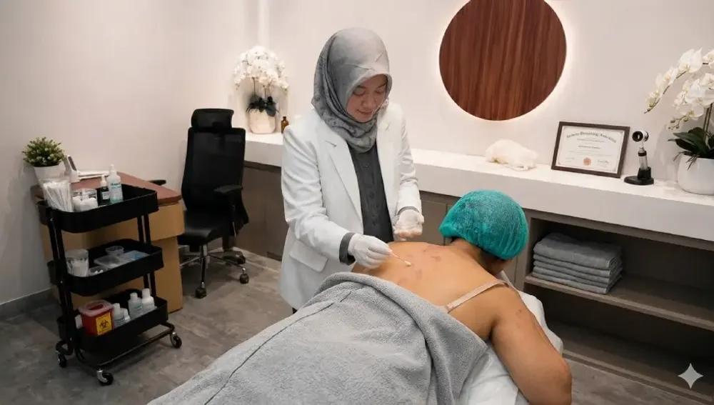 Rahasia Kulit Punggung Mulus: Mengatasi Bacne Membandel Akibat Keringat Setelah Olahraga - Surabaya Skin Centre